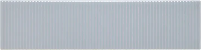 Field tile with stripes, 3 x 12 in in Marina Glossy