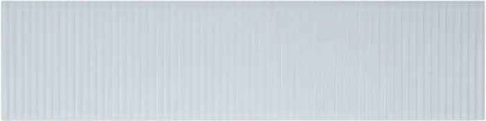 Field tile with stripes, 3 x 12 in in Marina Matte