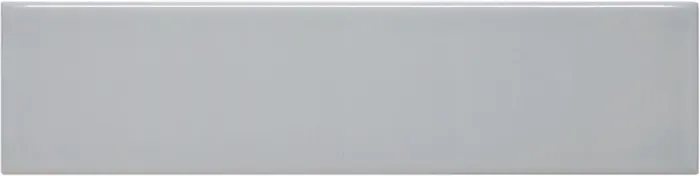 Field tile, 3 x 12 in in Mist Glossy