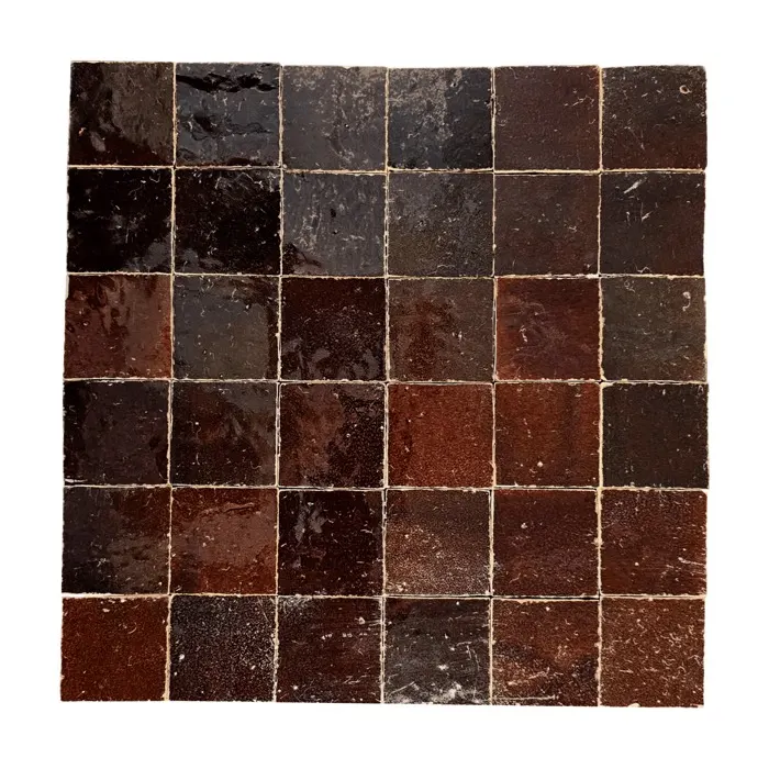 Luna 2 x 2 in mosaic · medjool brown
