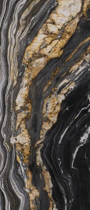 Oro Noir porcelain slab