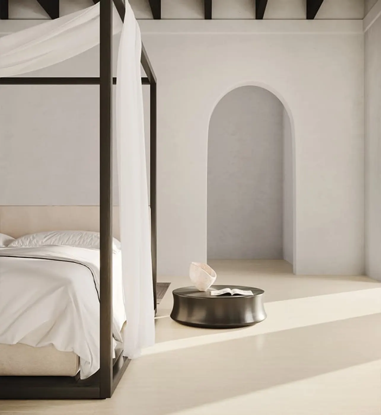 Magnifica, photo 3 (Installed · Travertino Classico)