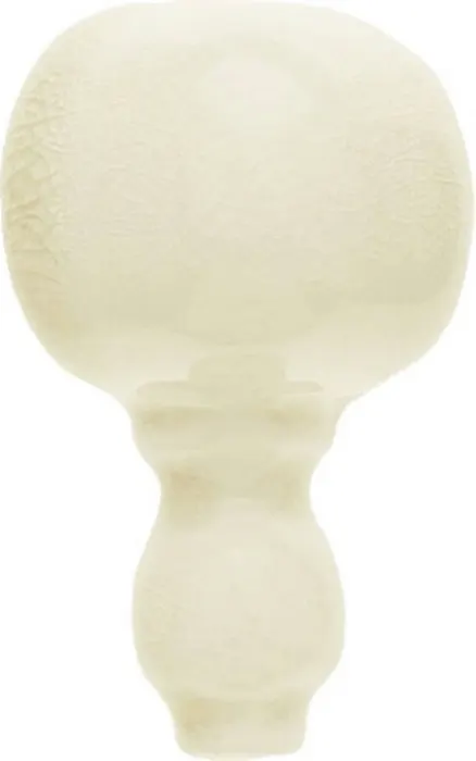 Rail molding end cap in Sand Dollar