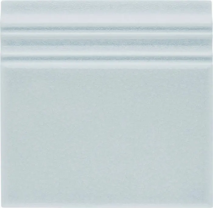 Base board, glazed top edge, 6 x 6 in in Top Sail