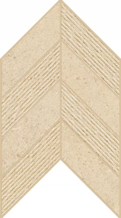 Muse Terra 7.44 x 10 in chevron · dune