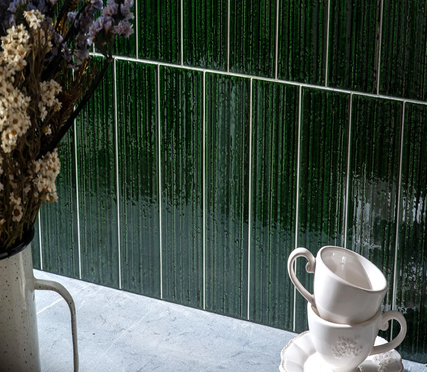 Natura Porcelain, photo 2 (Installed · Forest)