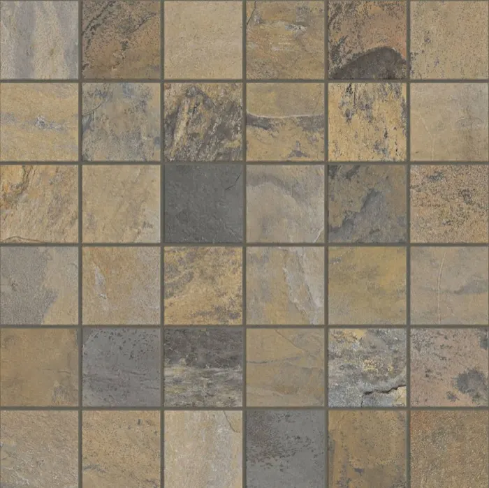 Nature 2 mosaic · rustic gold