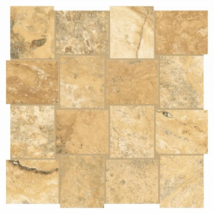 Path Vibrant mosaic · cross cut scabas