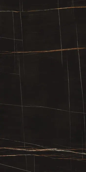 Nero Dorato porcelain slab