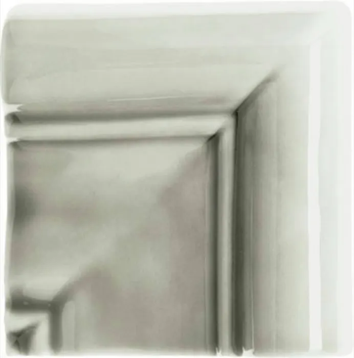Rail molding frame corner in Eucalyptus