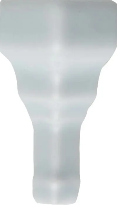 Chair molding end cap in Ice Blue