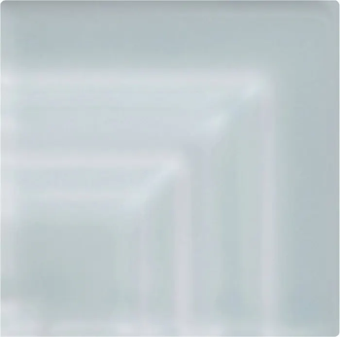 Chair molding frame corner in Ice Blue