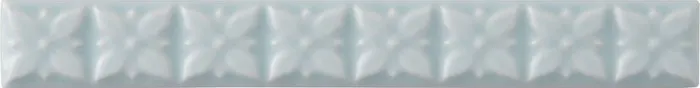 Lace relief liner, 1 x 7.8 in in Ice Blue