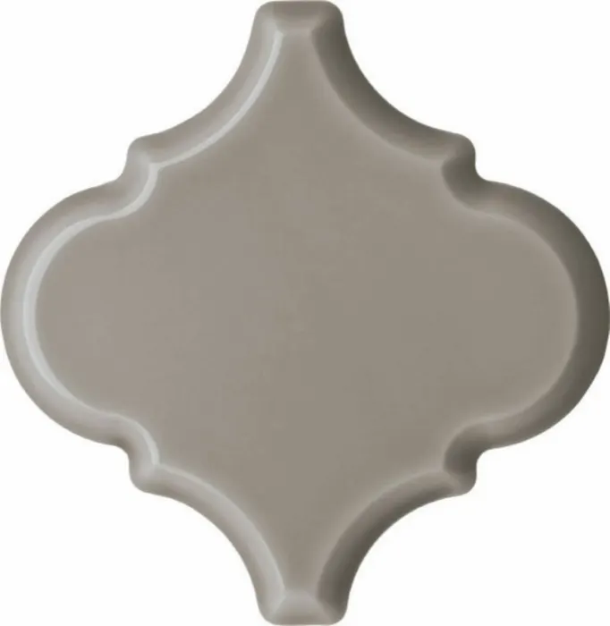 Beveled arabesque, 6 in in Timberline