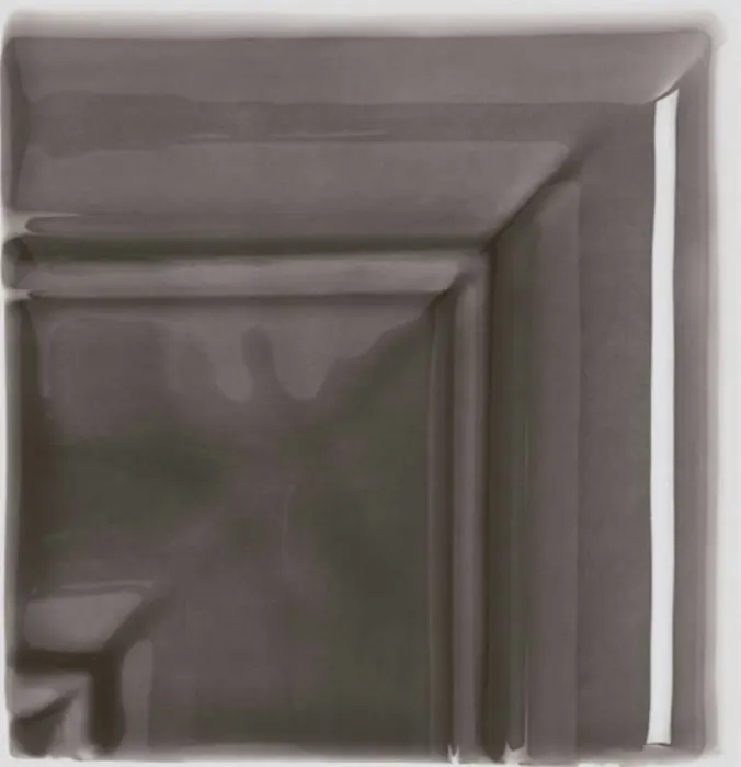 Rail molding frame corner in Volcanico