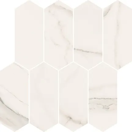 Priceless hexagon · calacatta