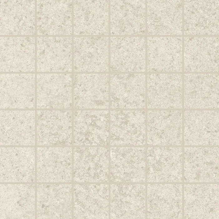 Primal Concrete mosaic · white
