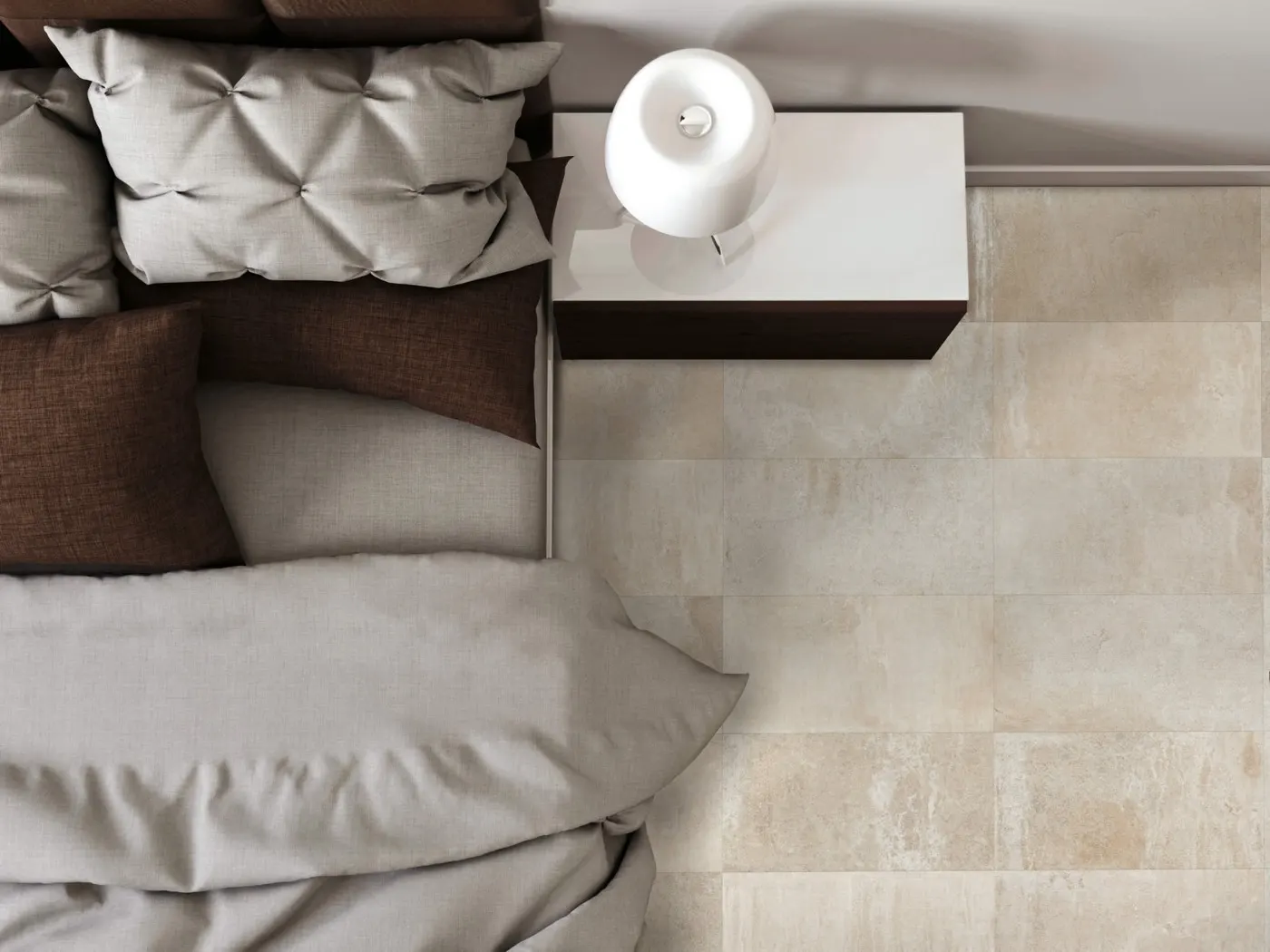 Riverstone, photo 2 (Installed · Beige White)