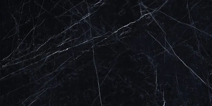 Dark Marquina porcelain slab