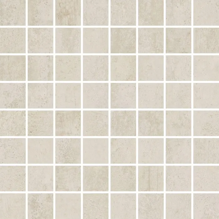 Sientese 1.5 x 1.5 in mosaic · off white