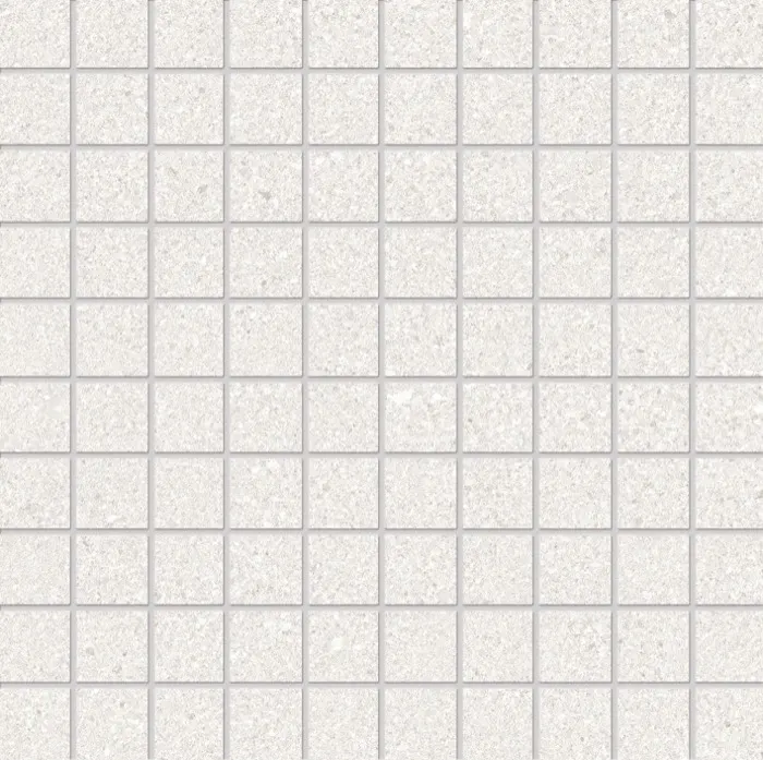 Speckstone 3 x 3 in mosaic · white