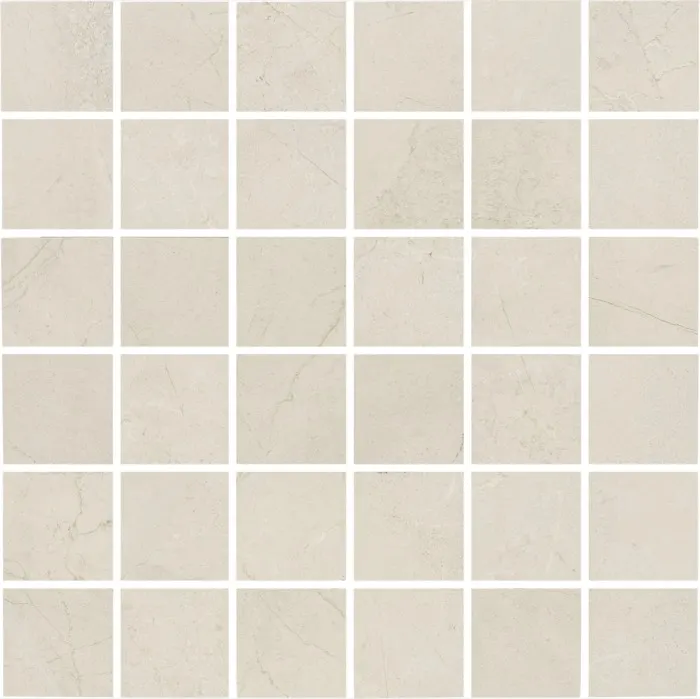 St Lucia 2 x 2 in mosaic · bianco