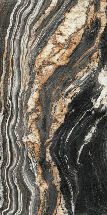 Oro Noir porcelain slab