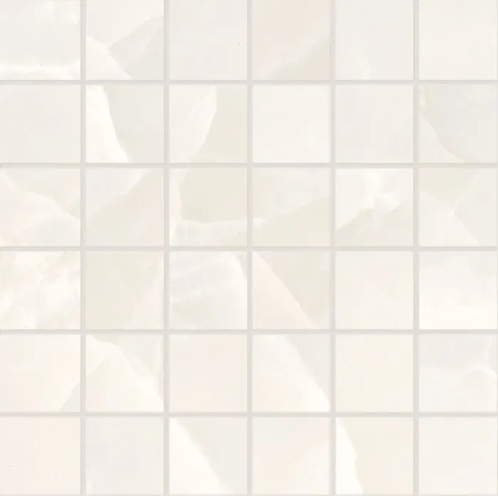 Tableau Marmo Onyx 5 x 5 in mosaic · onyx ivory