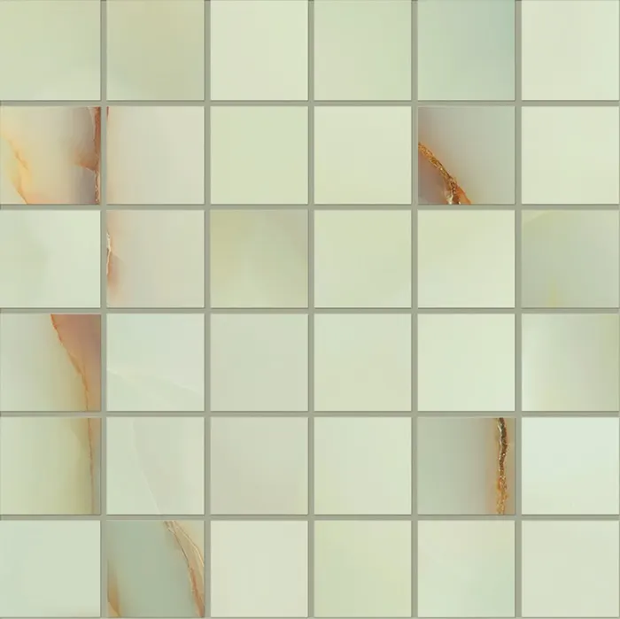 Tableau Marmo Pure Onyx 5 x 5 in mosaic · onyx giada