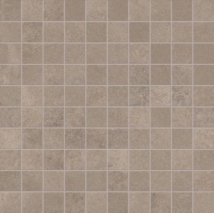 Tempo 3 x 3 in mosaic · taupe