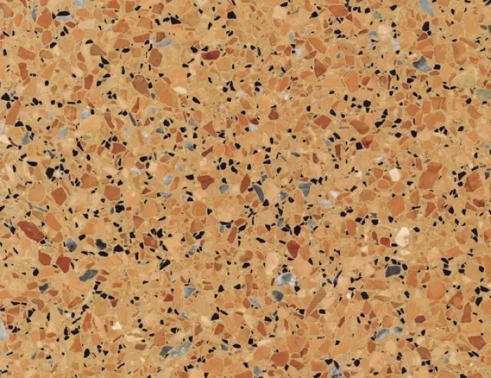 Terrazzo Cemento, photo 21 (Terracotta)
