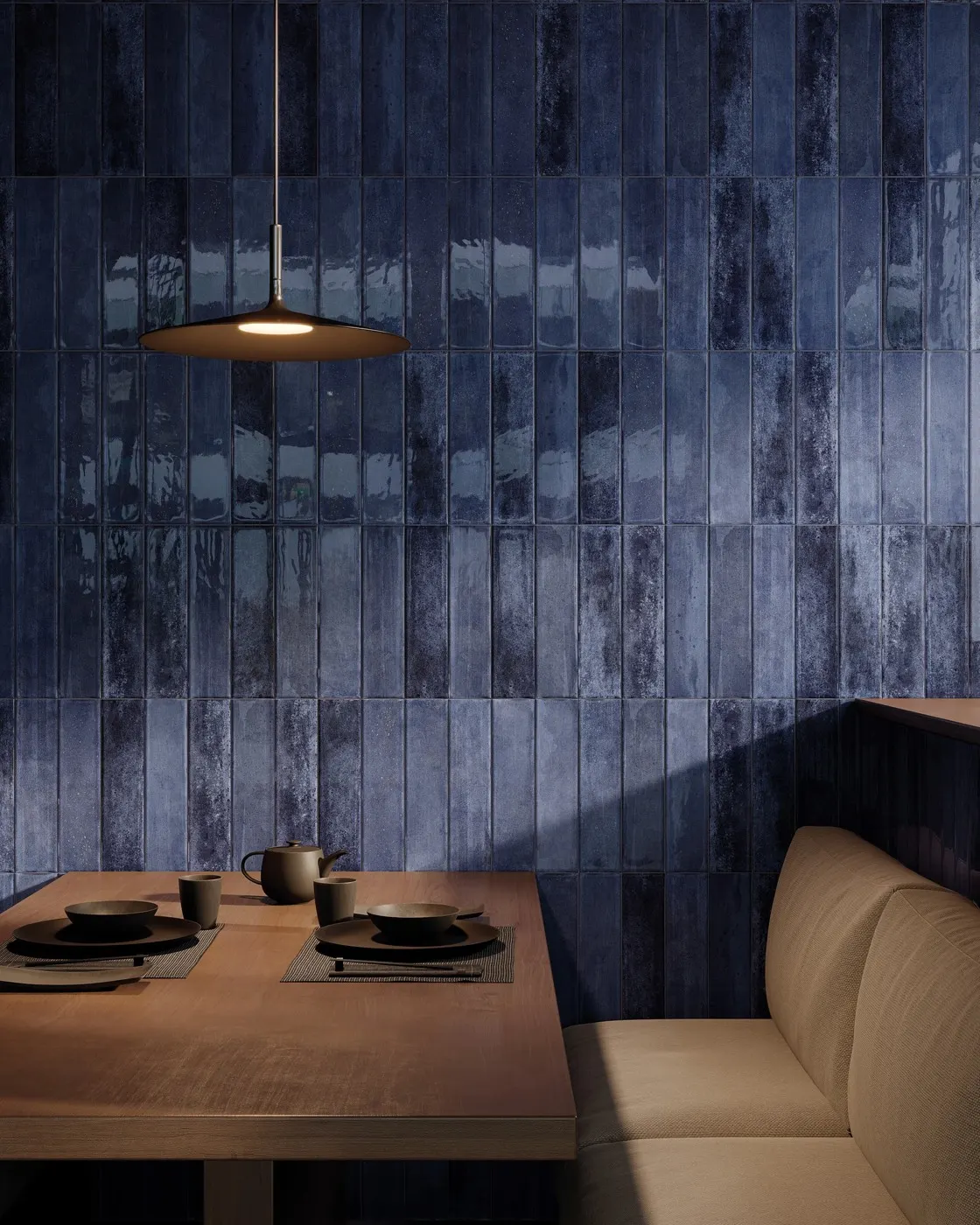 Watermark, photo 4 (Installed · Denim)