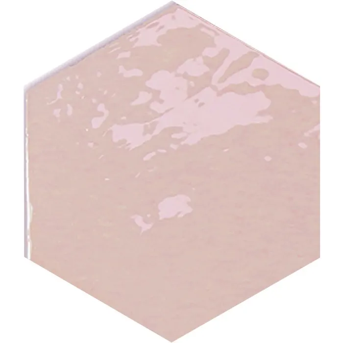 Zellige Honeycomb, photo 9 (Pink)