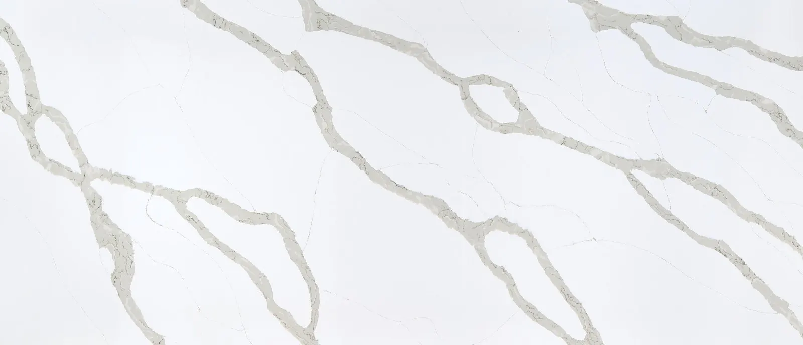 Calacatta Bari quartz slab