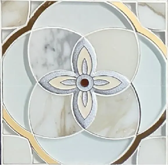 Aureole cloisonné mosaic