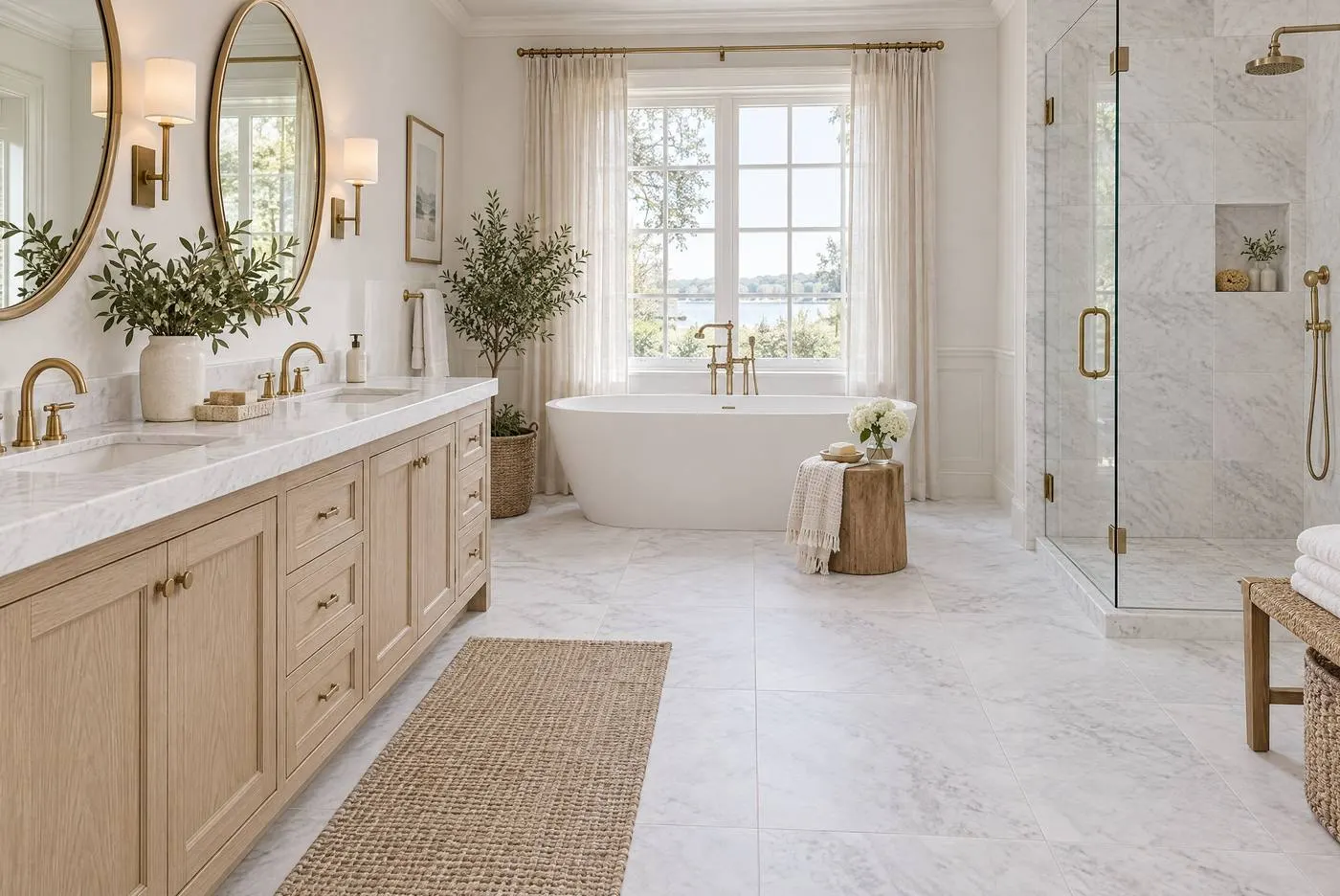 Brezza White marble