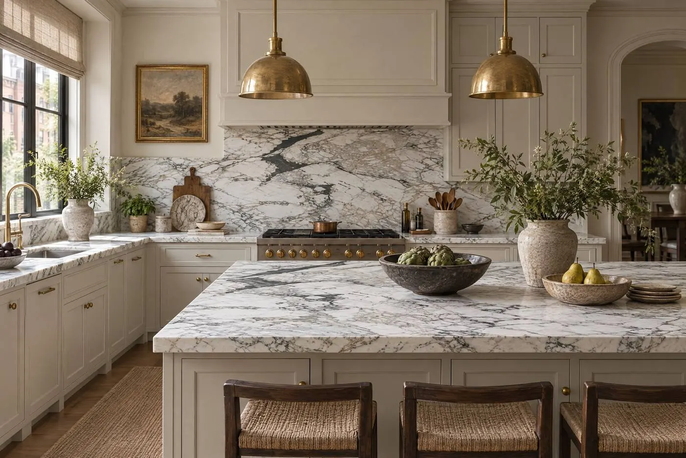 Calacatta Aurea marble