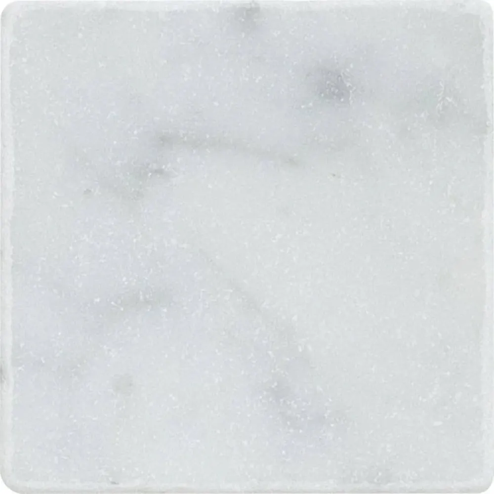 Carrara marble tiles