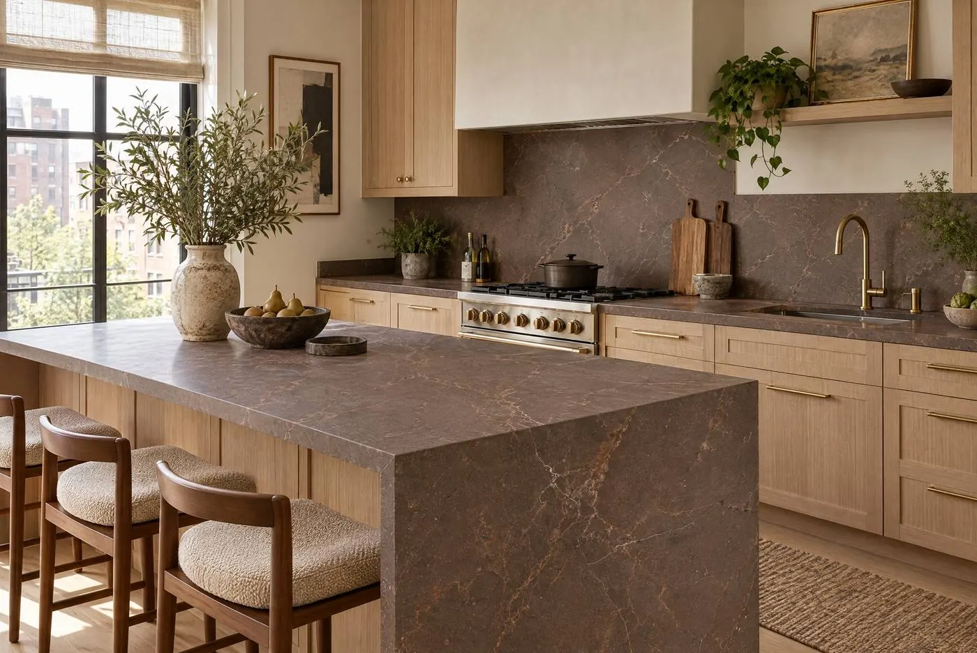 Cioccolato Bronze marble