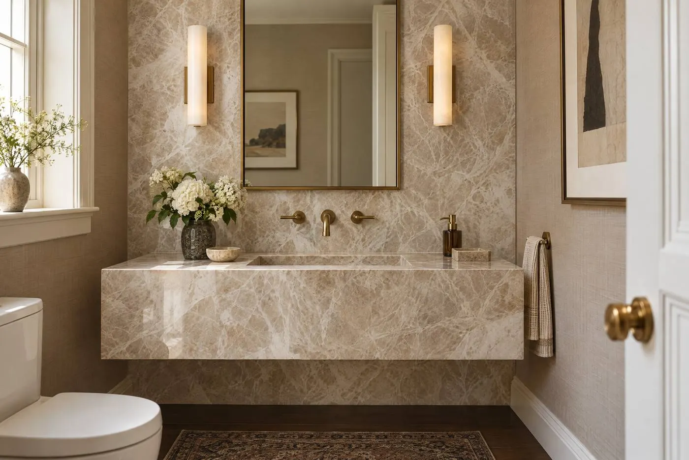 Emperador Desert marble