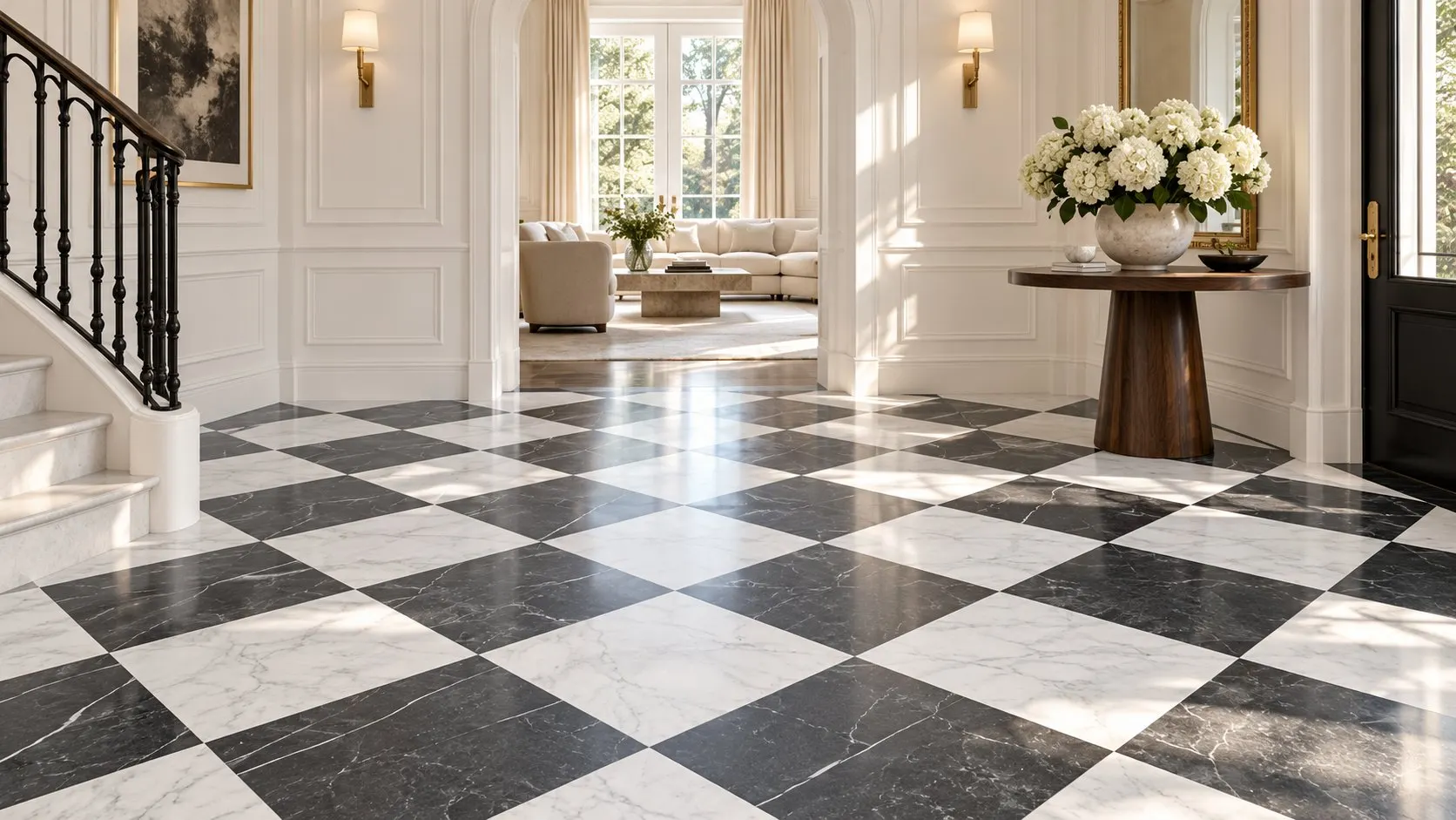 Marble installed
