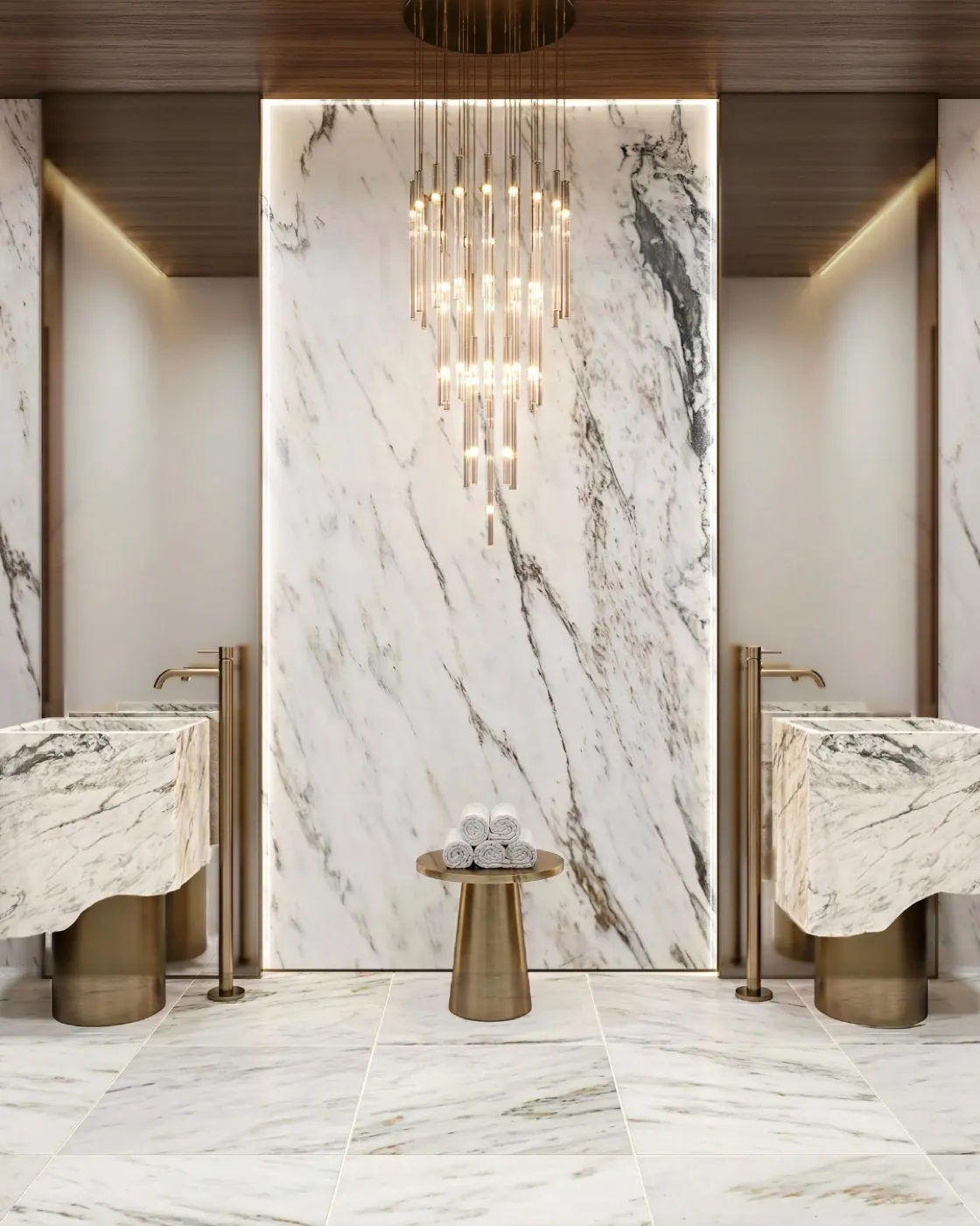 Imperial Danby marble installed
