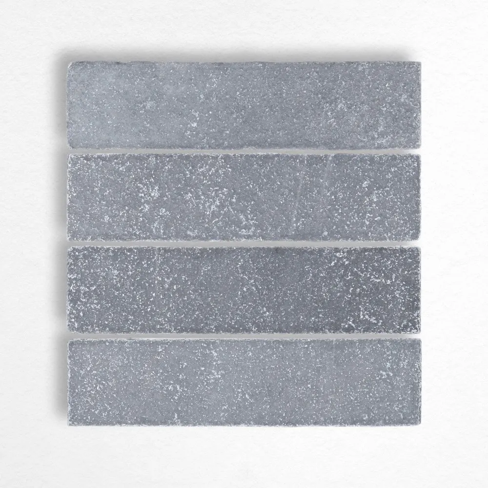 Lime Black limestone tiles