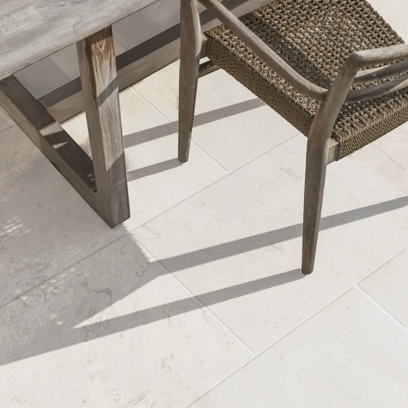 Lymra limestone installed