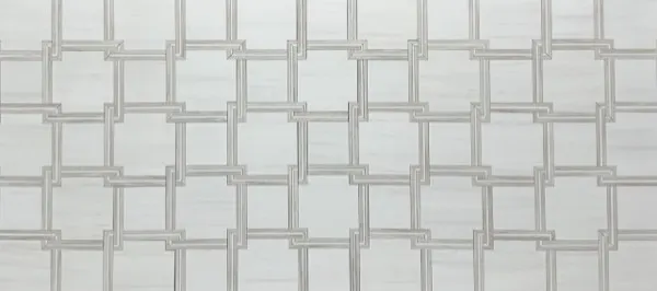 Trellis – Nestos & Bianco Dolomite waterjet mosaic