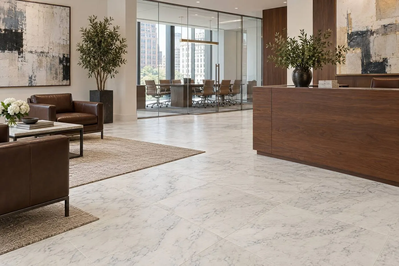 Olympian White marble