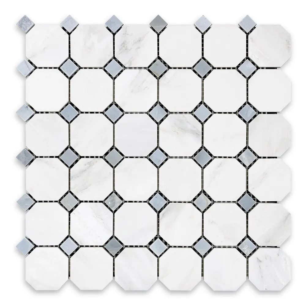 Oriental White marble tiles