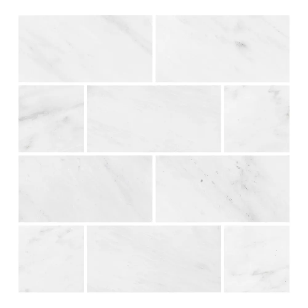 Oriental White marble tiles