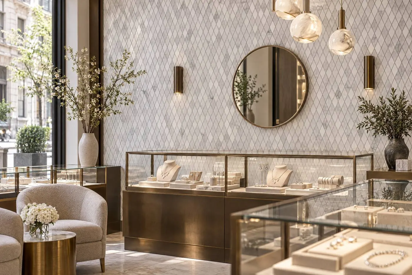 Oriental White marble