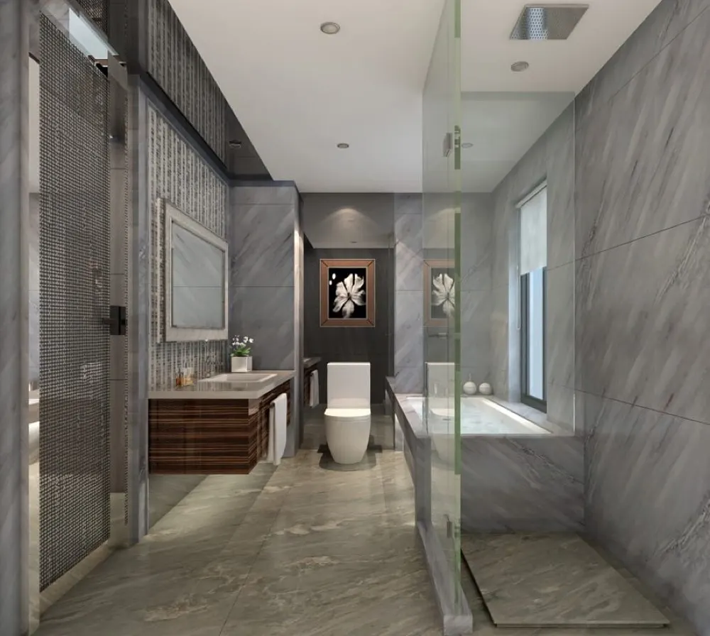 Palissandro Bluette marble tiles